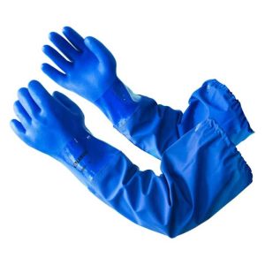 LANON 26 INCH Chemical Resistant Rubber Gloves