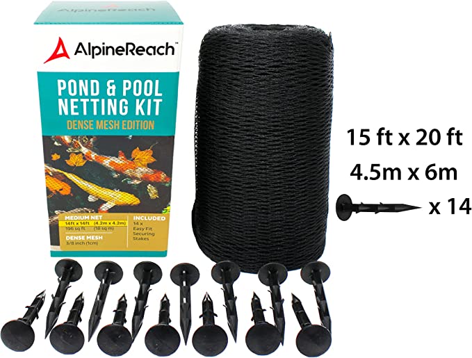 AlpineReach Koi Pond Heavy Duty Netting Kit
