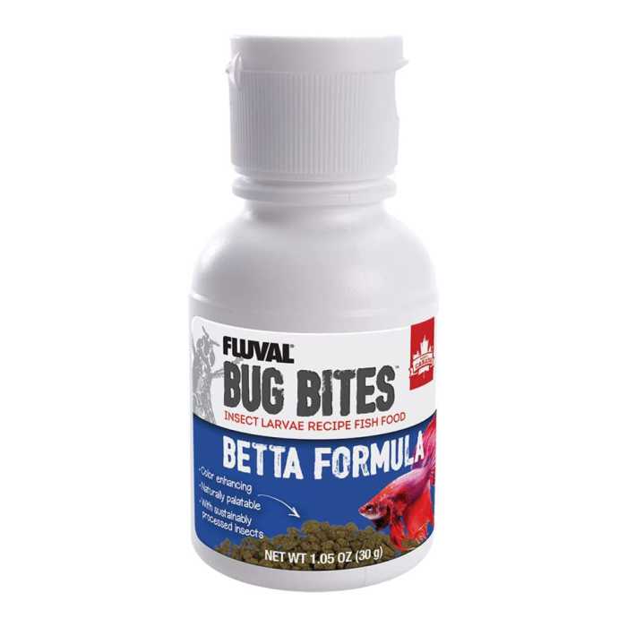 Fluval Bug Bites Betta Fish Food Granules