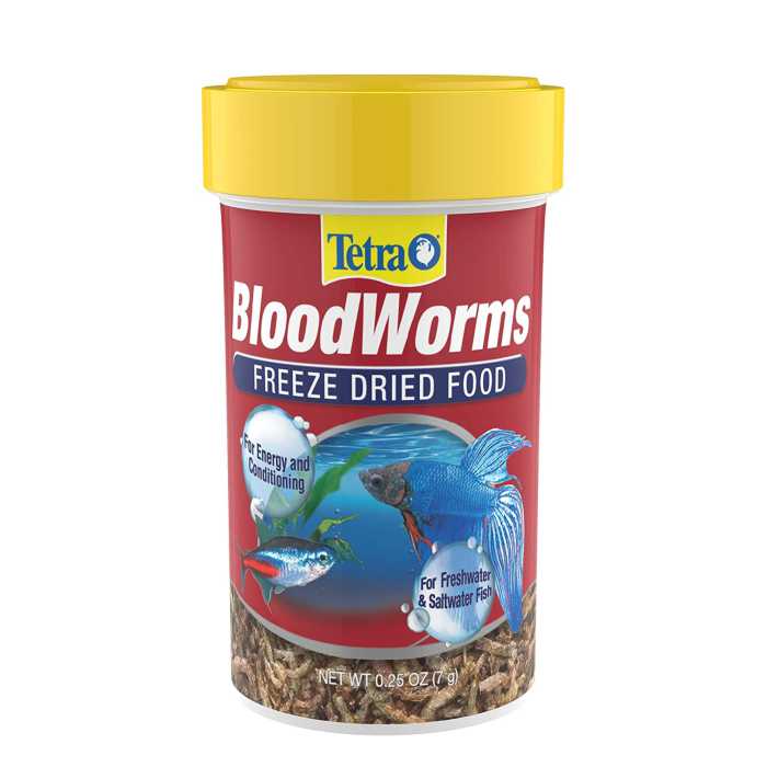 Tetra Freeze-Dried BloodWorm Fish Food